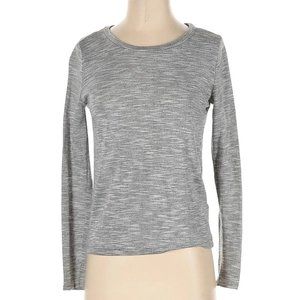 Divided by H&M Women Gray Long Sleeve T-Shirt XS NWT